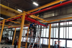 GROSSKRAN монтаж легкой крановой системы на заводе AMAZONE Самара